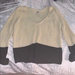 Tobi colorblock sweater